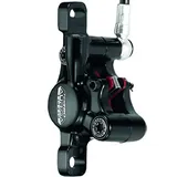 Tektro Twin HD-T525 Postmount Schwarz - präzise 2-Kolben Scheibenbremse