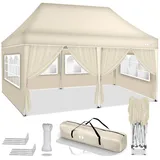 tillvex Partyzelt tillvex® Pavillon 3x6m Wasserdicht Gartenzelt Faltpavillon Partyzelt, (Pavillon 3x6m wasserdicht), Partyzelt mit Tasche für Garten