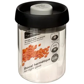 5 five simply smart Luftdichtes Glasgefäß 600 ml 4 St.