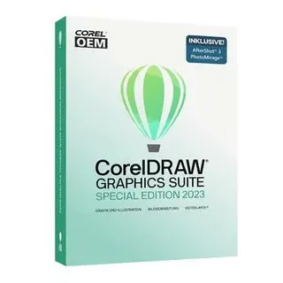 Corel Grafiksoftware DRAW Graphics Suite 2023, Special Edition, Windows, Box-Pack, Vollversion