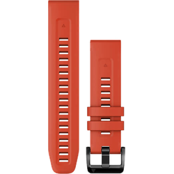 Garmin Silikon QuickFit® 22 Uhrenarmbänder Silikon Rot