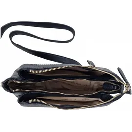 GUESS Handtasche NOELLE Tri Compartment Coal Logo - Schwarz