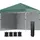 Outsunny Faltpavillon 3 x 3 m inkl. 2 Seitenteile Grün