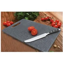 Buri Schneidebrett Granit-Optik 30x20cm Frühstücksbrett Tranchierbrett Küchenbrett