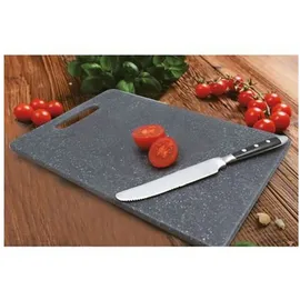 Buri Schneidebrett Granit-Optik 30x20cm Frühstücksbrett Tranchierbrett Küchenbrett