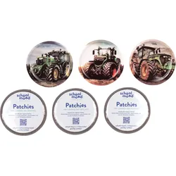 School Mood 6er Patchy-Set Traktor