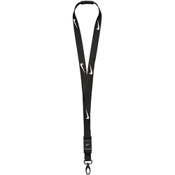 NIKE Premium Lanyard Schlüsselanhänger 091 black/black/white