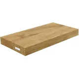 holz4home® holz4home Schwebendes Wandregal aus Eiche 40cm Ohne Baumkante Natur