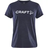 Craft Community Logo T-Shirt Blau XS