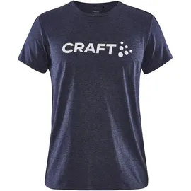 Craft Community Logo T-Shirt Blau XS