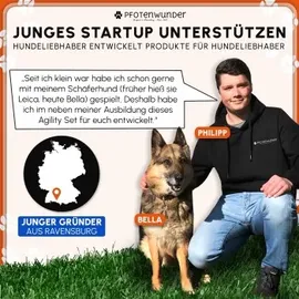 pfotenwunder® Agility-Hürde groß blau