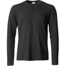 Clique Basic Langarmshirt schwarz L