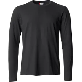 Clique Basic Langarmshirt schwarz L