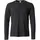 Clique Basic Langarmshirt schwarz L