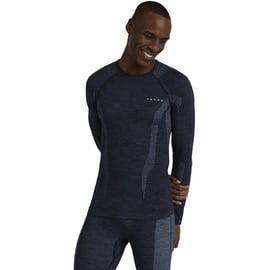 Falke Wool Tech langarm Unterhemd Herren 6116 space blue L