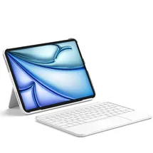 Inateck Hülle mit Tastatur, Ultraleichte Tastatur für iPad 10 Generation, iPad Air 6 11 Zoll 2024, iPad Air 5/4 10.9 Zoll, iPad Pro 11 4/3/2/1 Gen, Abnehmbar, mit Touchpad, QWERTZ, KB04122