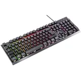 Renkforce RF-GMK-250 USB Gaming-Tastatur Deutsch, QWERTZ Schwarz Beleuchtet