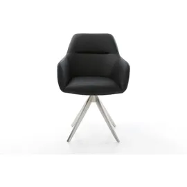 DeLife Pejo-Flex Kreuzgestell kantig Edelstahl Taschenfederkern