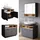 Vicco Waschbeckenunterschrank Beatrice 80 x 64 cm Anthrazit