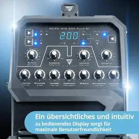 STAHLWERK Schutzgas-Schweißgerät AC/DC WIG 200 Puls ST