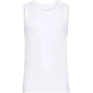 Odlo Herren Active F-dry Light Funktionsunterwäsche Tanktop, Weiß, XXL