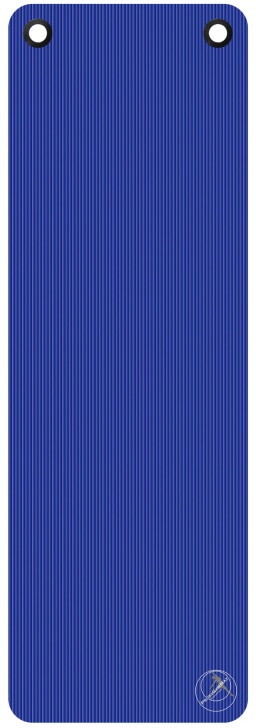 TRENDY SPORT ProfiGymMat Professional 180x60cm Blau 1,0 cm mit Ösen