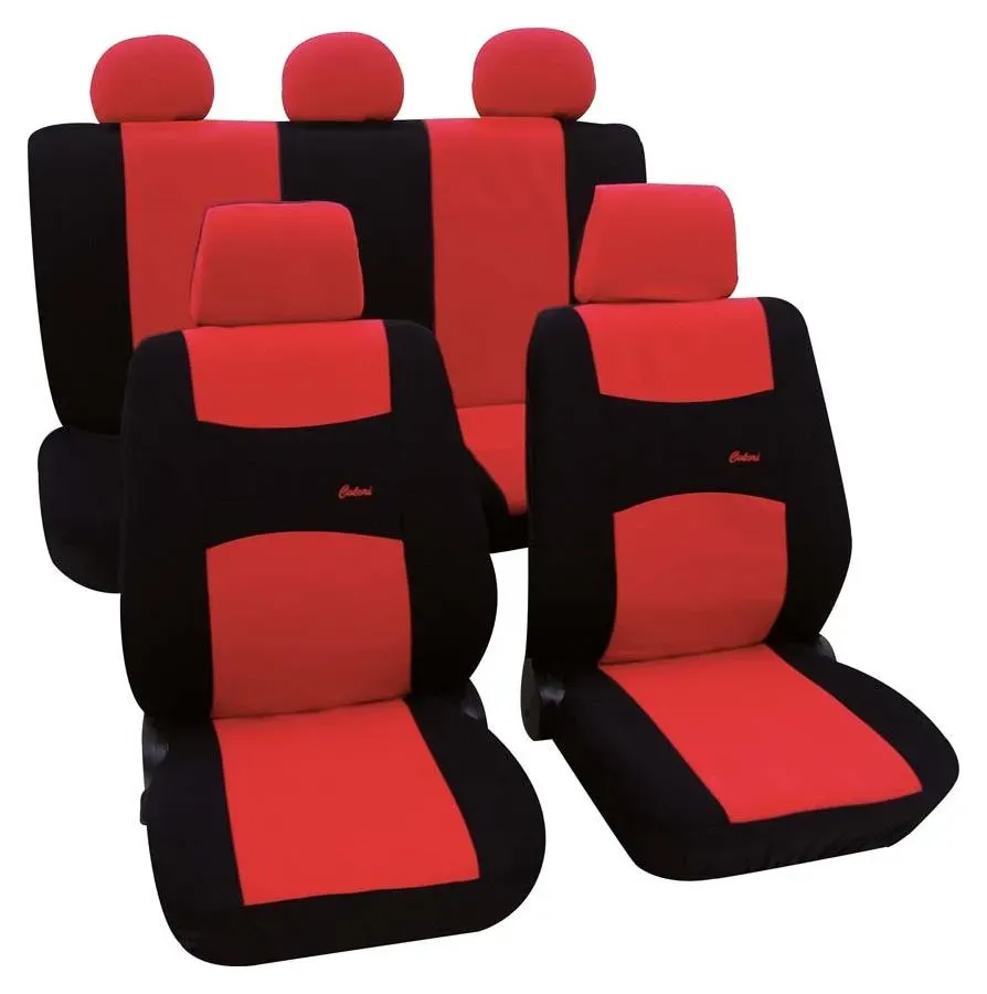 PETEX Sitzschonbezug Sitzbezüge Polyester rot 38874812