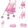 Chipolino Trixy Puppenbuggy rosa