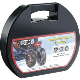 Lescars Schneeketten Größe M für Reifen 205/55 R16 u.v.m.