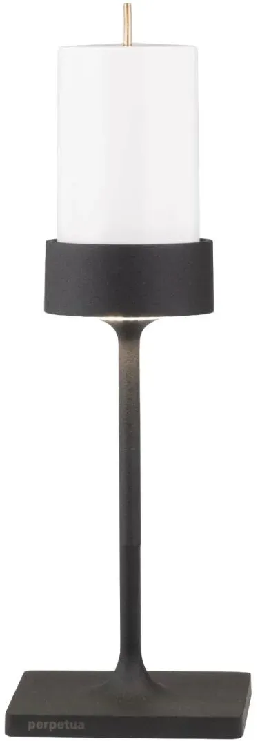 Zafferano Tischleuchte Perpetua 25 cm Schwarz