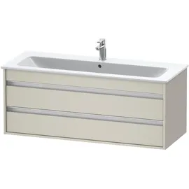 Duravit Waschtischunterschrank 2 Auszüge 120 x 48 x 47,5 cm Taupe Matt