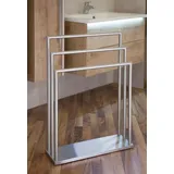 Handtuchständer Edelstahl Silber