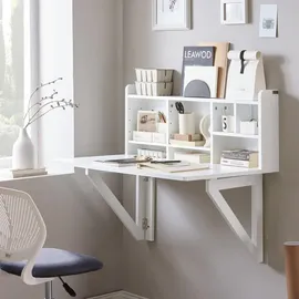 SoBuy Wandklapptisch 90 x 78 x 60 cm Weiß