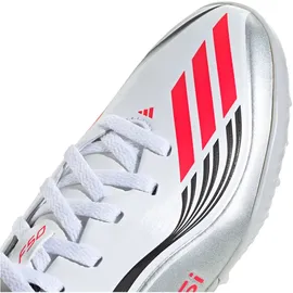 adidas F50 Messi League TF Kinder Cloud White/Lucid Red/Silver Metallic 36