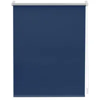 Lichtblick Thermo-Rollo Klemmfix 50 x 150 cm blau
