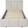 LeGer Home by Lena Gercke Polsterbett Maileen, incl. Rollrost beige