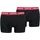 Levi's LEVIS Boxershorts rot / schwarz / weiß L 2er Pack