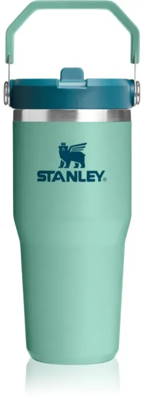 Stanley IceFlowTM Flip Straw 2.0 Tumbler rostfreie Thermosflasche Spring Green 410 ml