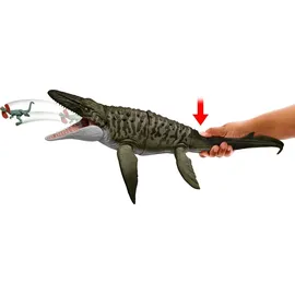 Jurassic World Rebirth Feature Mosasaurus 22 cm - Grün/Grau