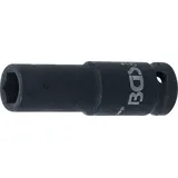 BGS 7213 | Kraft-Steckschlüssel-Einsatz Sechskant, tief | 12,5 mm (1/2") SW 13 mm