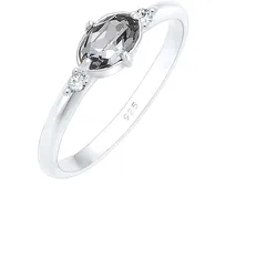 Elli Bandring Geo Form Kristalle 925 Silber 52 Damen 