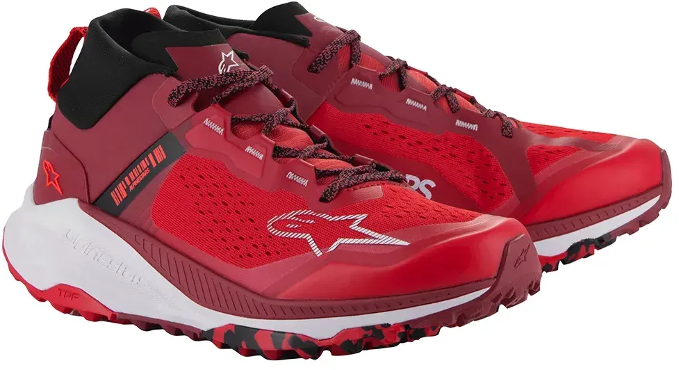 Alpinestars Meta Xr V2 Sportschuhe - Bright Red / Dark Red / White - EU 40 1/2