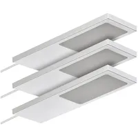 SO-Tech SOTECH LED-Möbelleuchte GIULIA II ohne Sensor silbergrau, 2700K
