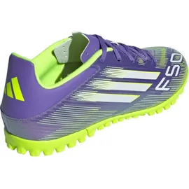adidas F50 Club TF Herren Purple Rush/Cloud White/Lucid Lemon 44