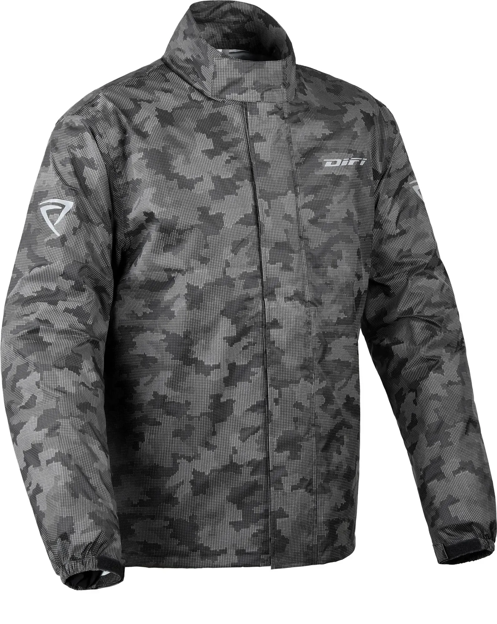 DIFI Fuzzy Camo Reflex Regenjacke, Größe S für Männer