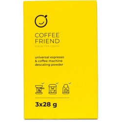 Universal Entkalkungspulver Coffee Friend Descal, 3 Stk.