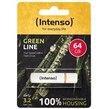 Intenso GreenLine 64GB, USB-A 3.0 (3540490)