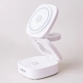 MaxLife 3-in-1 drahtloses Ladegerät 15W weiß
