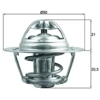 Mahle Thermostat, Kühlmittel TX19683D]