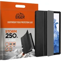 Eiger Folio-Case schwarz Eiger Storm 250m Case Black (Galaxy Tab S7, Galaxy Tab S8), Tablet Hülle, Schwarz